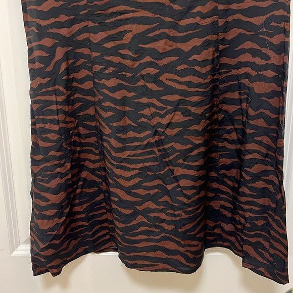 NWT Madewell Zebra Print Dress- Size 12 - Picture 9 of 16